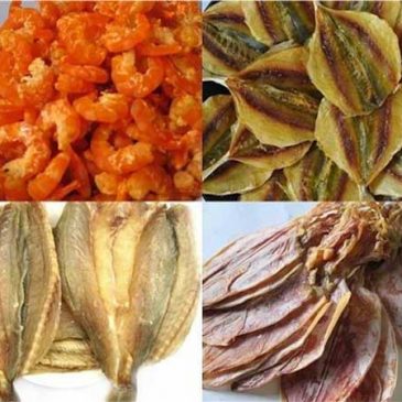 Chọn thủy hải sản khô ngon